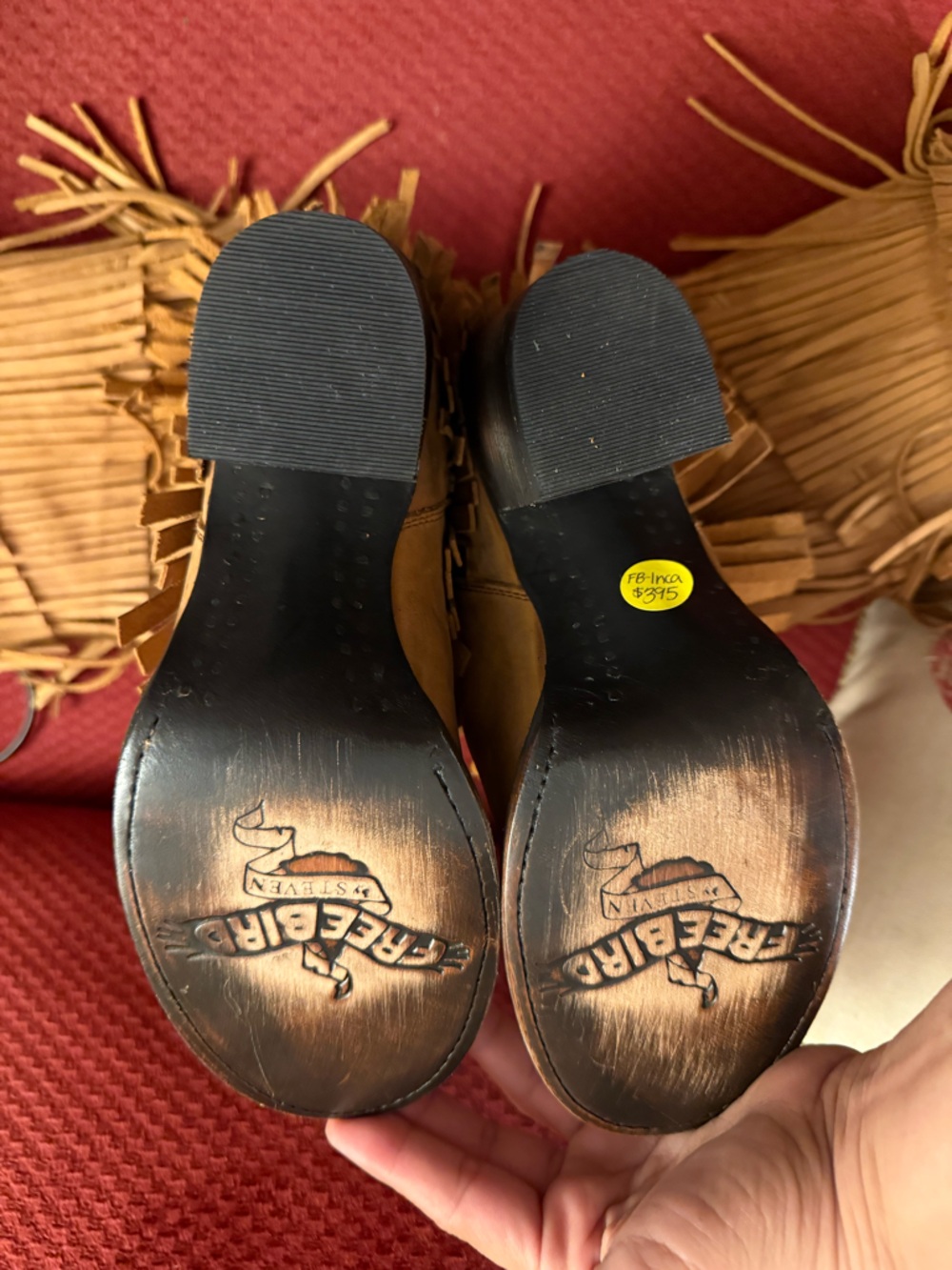 Freebird by Steven Inca Boots in Cognac - Picture 5 of 6